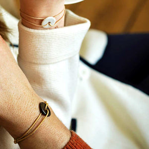 Bracelet de couple en porcelaine cadeau duo à offrir