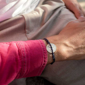 Bracelet homme artisanal en argent cadeau made in France