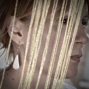 boucle d oreille femme or blanc