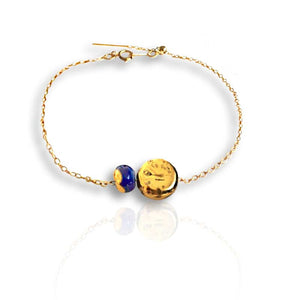 Bracelet chaine pour femme en porcelaine