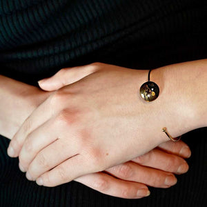 bracelet en porcelaine de Limoges pour femme à offrir en cadeau fait main