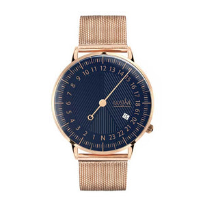 Montre femme or rose 24h aiguille Cadran |  Pelote De Porcelaine