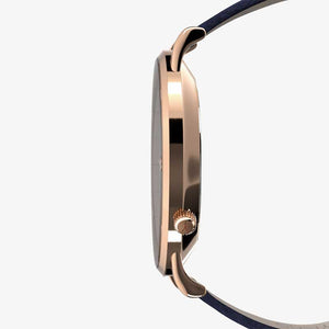 Montre femme or rose 24h aiguille Cadran |  Pelote De Porcelaine