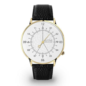 cadeau anniversaire homme et femme Montre 1 aiguille | Pelote De Porcelaine
