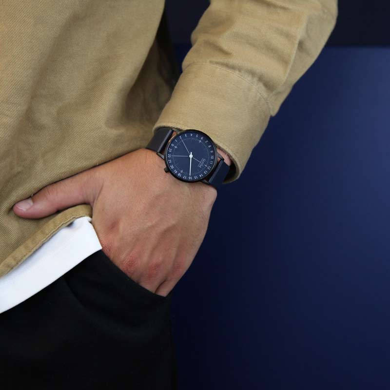 Montre 24h 2 aiguilles best sale