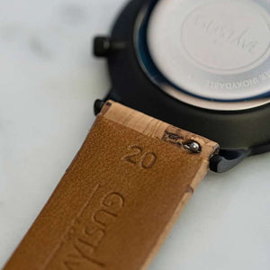 Dos de montre mono aiguille Gustave & Cie